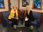 On the set with Debbie Cook and host for REFLECTIONS of Former Mayors